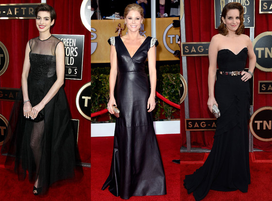 Anne Hathaway, Julie Bowen, Tina Fey Anne Hathaway, Julie Bowen, Tina Fey